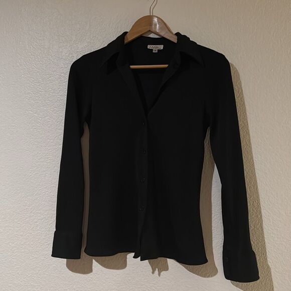 Black long sleeve top - Picture 2 of 4